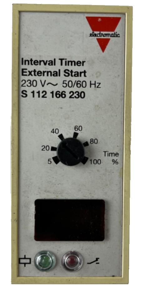 Carlo Gavazzi S 112 166 230 Interval Timer External Start 230V Used DK Denmark