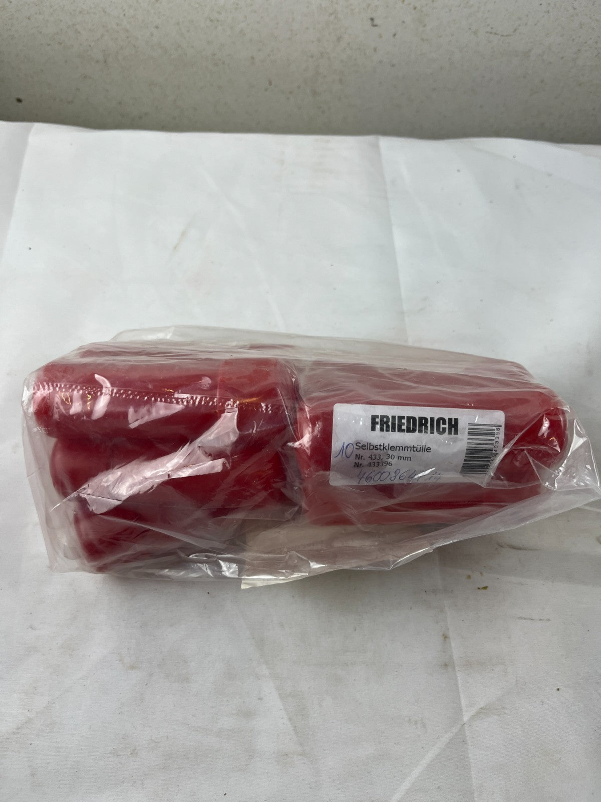 Friedrich Selbstklemm Tülle 433 30 mm 1000V IEC 60900 Red 10x New Spare Units