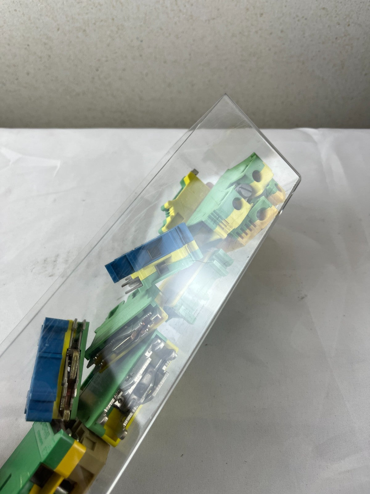 Heavy Duty Terminal Block Lot Weidmuller EK 35/35 Used 35mm2 Green Blue Mixed