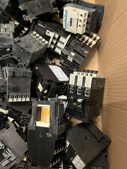 Siemens 3TH / 3TF Contactor Relay Huge Lot Mixed 24V DC AC Used Bundle Spares