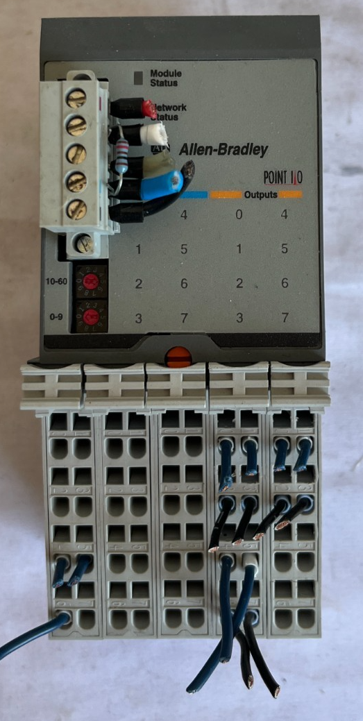 Allen-Bradley 1734D-IB8XOW8 Point I/O DeviceNet Module Used Tested Working Fine