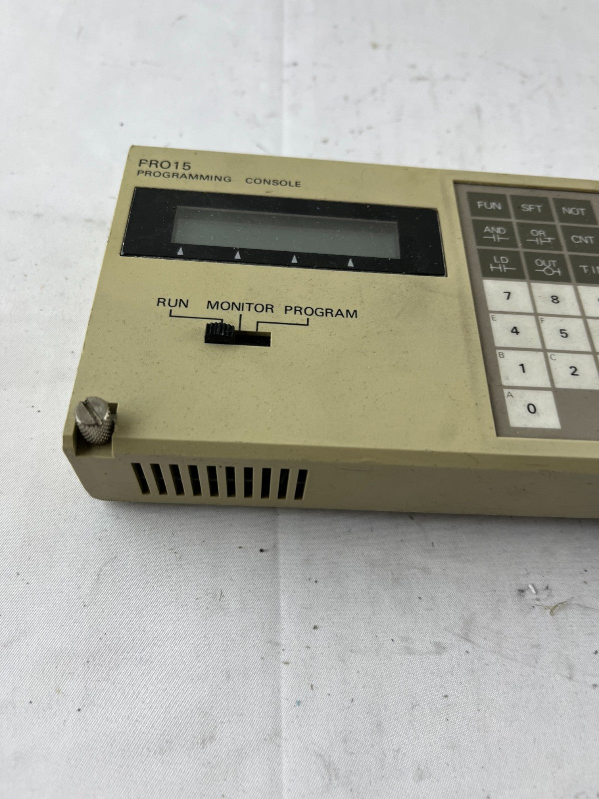 Omron C120‑PRO15 / 3G2A6‑PRO15 Programming Console Used Spare Part
