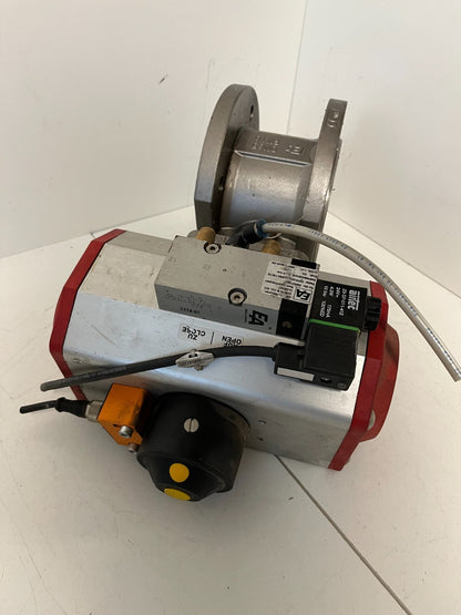 END-Armaturen ZK311308 DN65 Pneumatic Ball Valve Stainless Steel PTFE 16bar