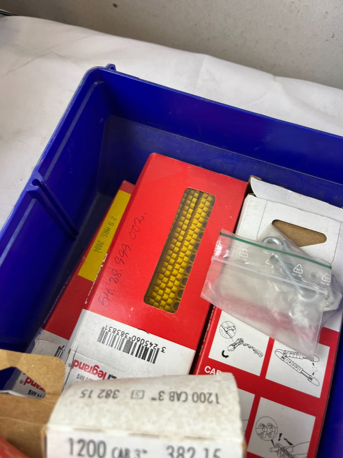 Legrand CAB 3 Cable Markers Number Sleeves Mixed Incomplete Lot New Bundle