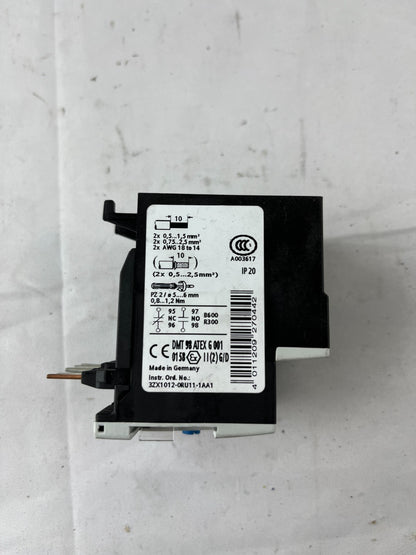 Siemens SIRIUS 3RU1116-1JB0 Thermal Overload Relay 7–10A Class 10 Used Spare