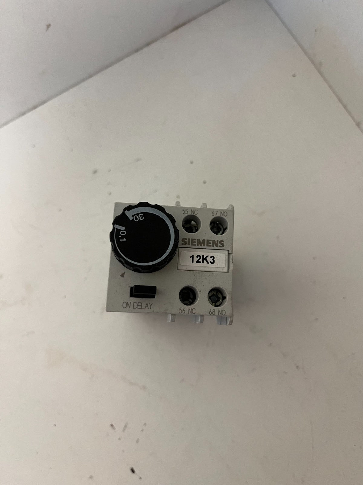 Siemens 3RT2926-2PA01 On-Delay Timer Module 0.1–30s For 3RT2 Contactor Used