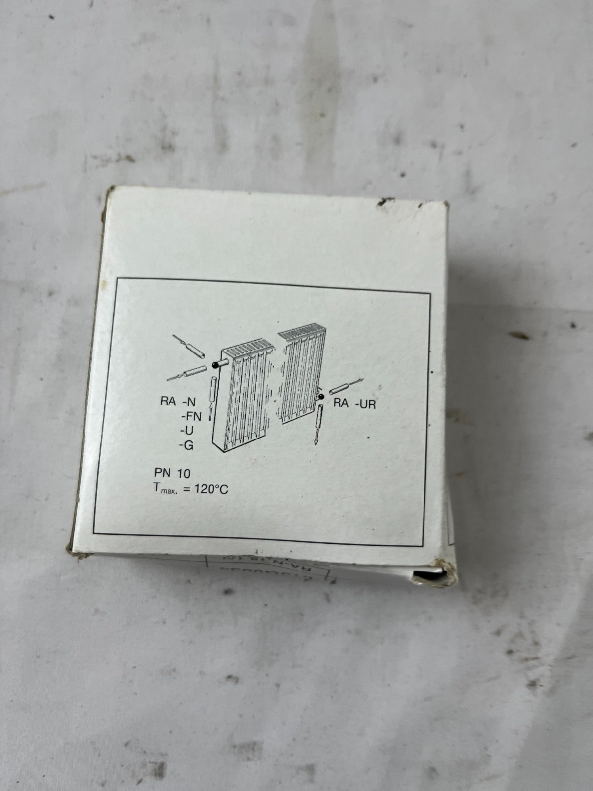 Danfoss RA-N 15 1/2 Radiator Valve 013G0034 Straight PN10 New Spare Unit