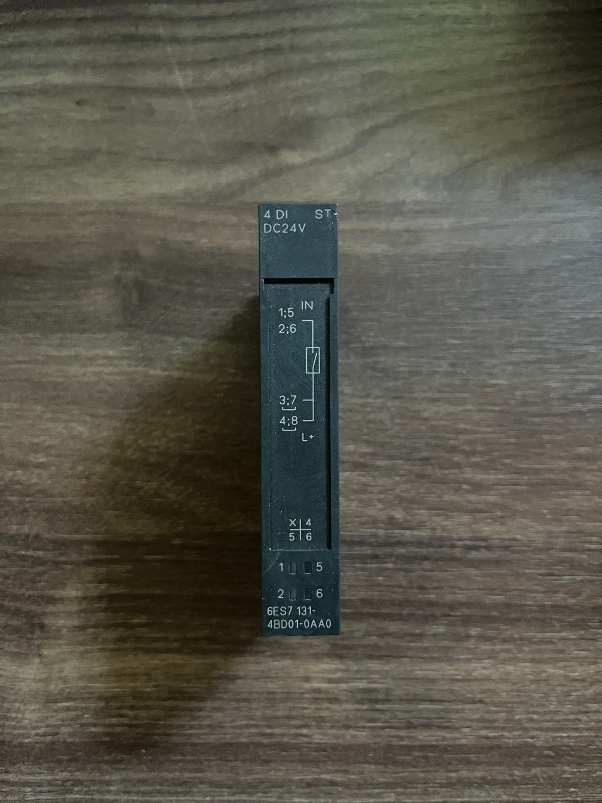 Siemens 6ES7131-4BD01-0AA0 ET200S 4DI DC24V Digital Input Module Used Working
