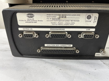 Jotron Tron UAIS TR-2500 AIS Transponder Shipborne Identification System Tested