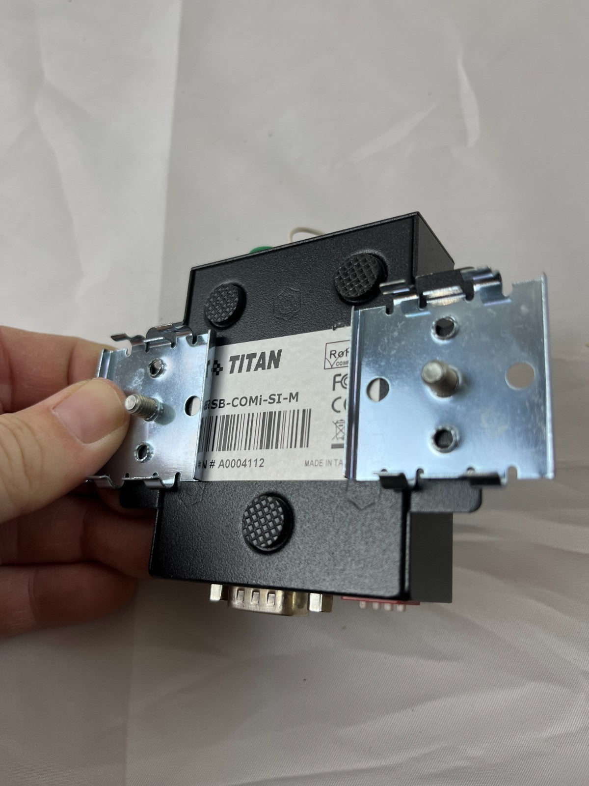 Titan SB-COMi-SI-M USB to Serial Industrial Converter DIN Rail Used Working