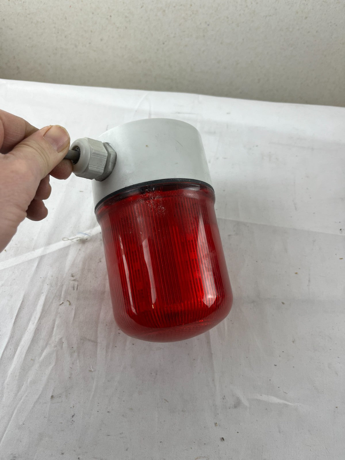 SIRENA DEEP HT Industrial Beacon Light Red 120-240V AC UL CE NEW Made Italy H221
