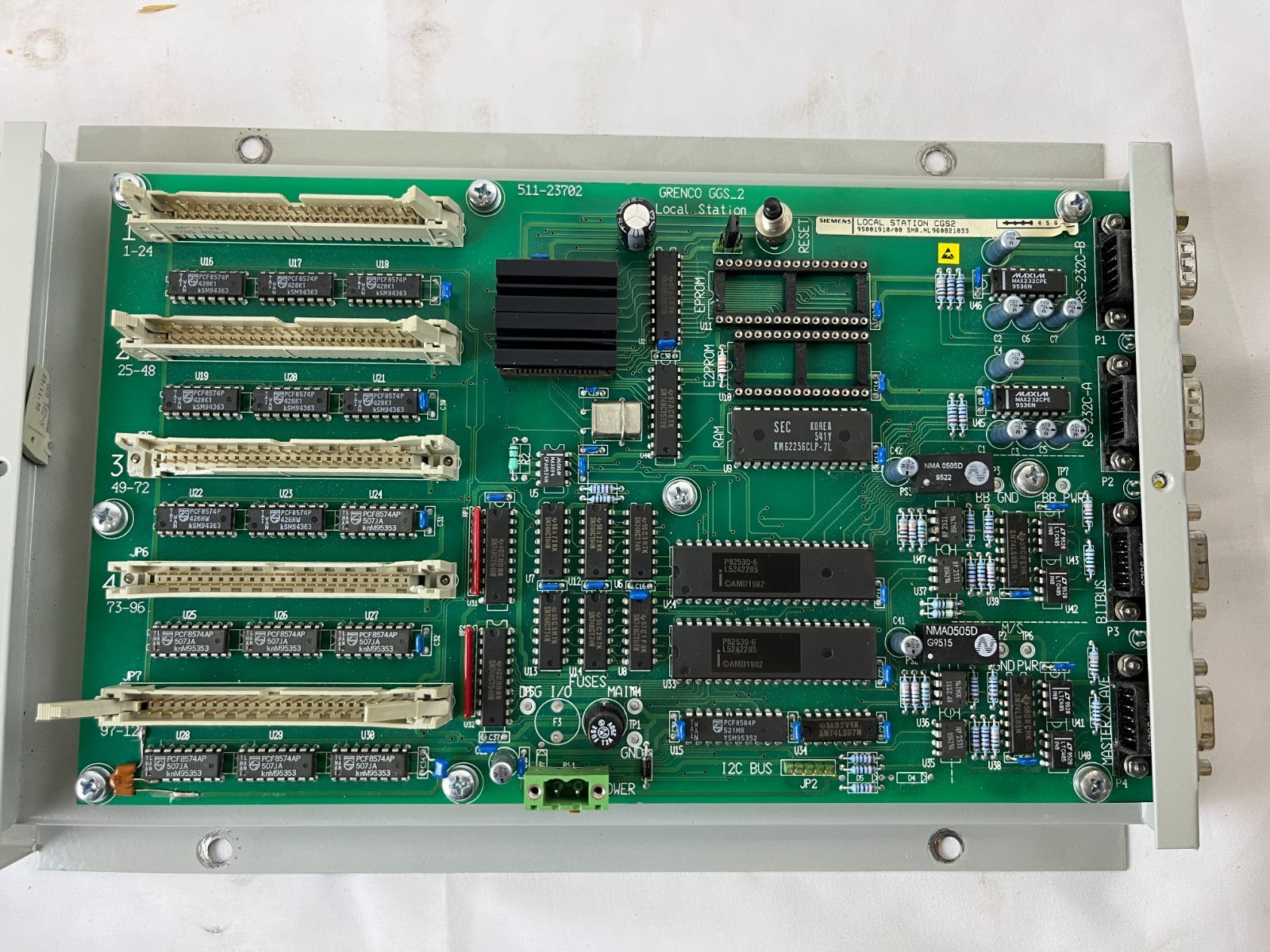 Siemens Local Station GGS2 00010101 Industrial Interface Module Rack Unit Used