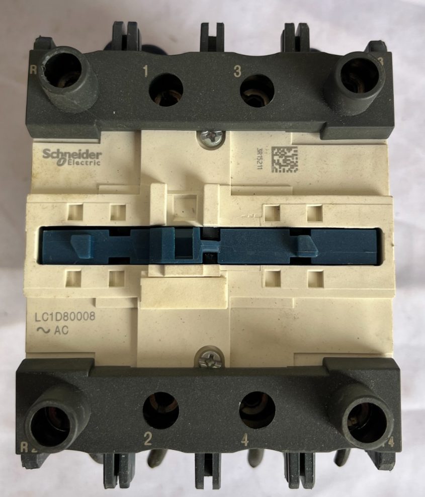 Schneider Electric LC1D80008 Contactor 4 Pole AC 125A Used Working Spare Unit