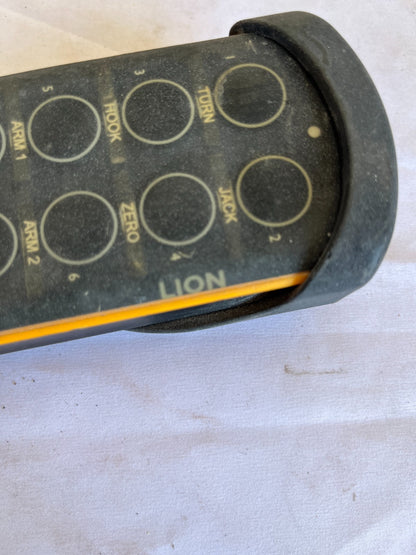 Tele Radio Lion 12 Button Industrial Remote Control Transmitter Used Spare Unit