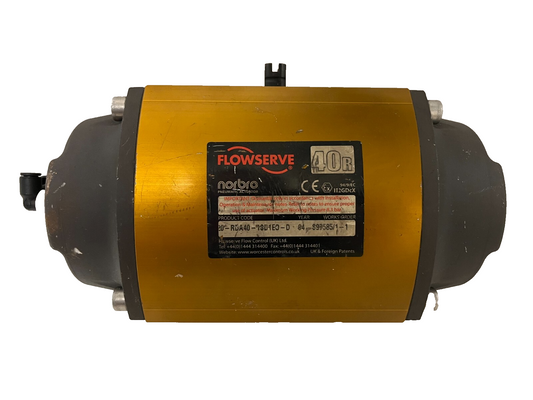 Flowserve Norbro 40R Pneumatic Actuator 20-RDB40-1SD1EO-D - Used, Working