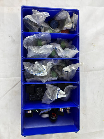 Telemecanique Harmony Control Station Parts Lot Push Buttons Switches Mixed
