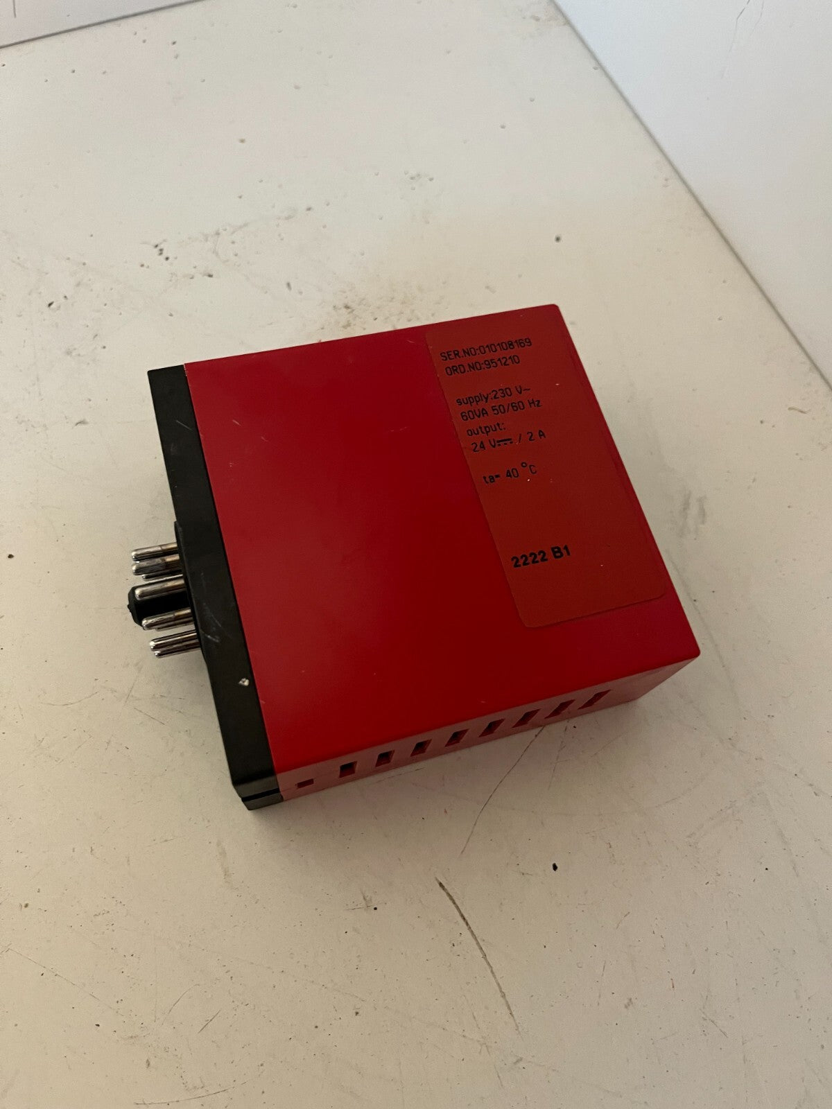 PR Electronics 2222 Switchmode Power Supply 230V to 24V DC 2A – Used, Working