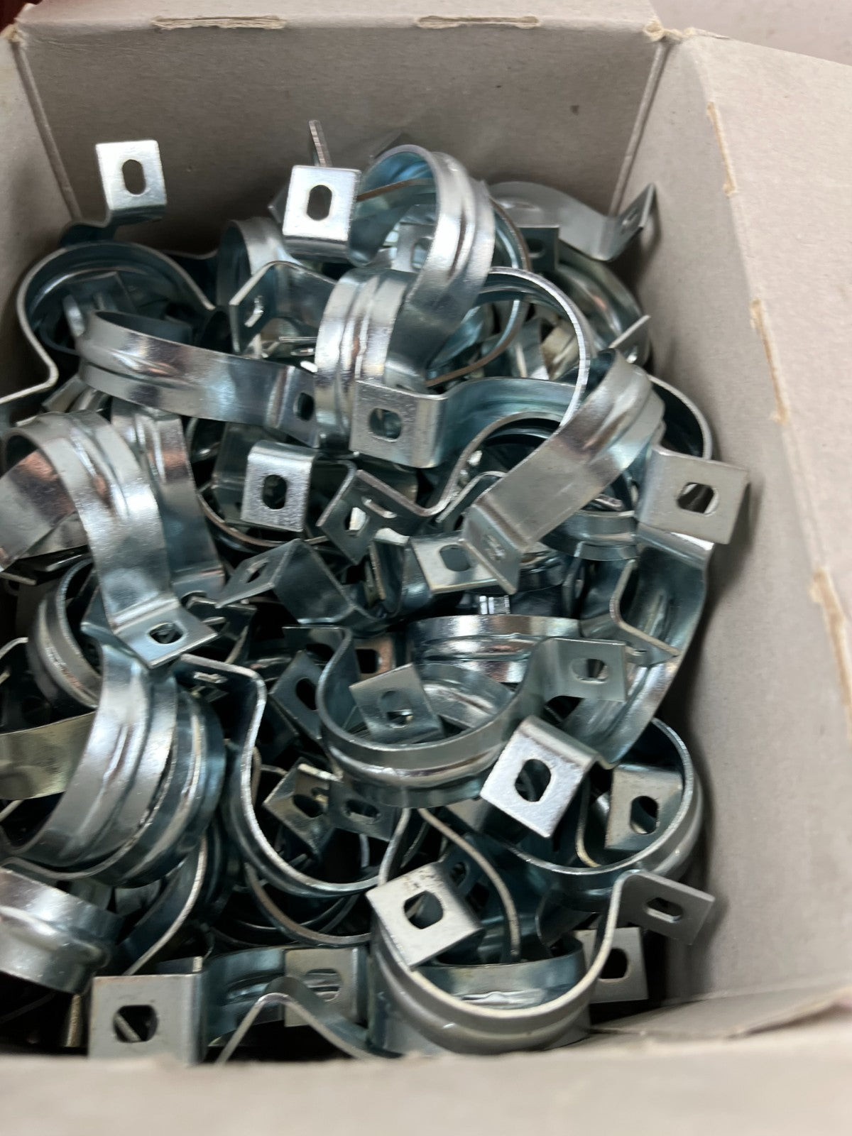 OBO Bettermann 605 Pg 29 Befestigungsschellen 37mm Stahl G verzinkt, Open Box
