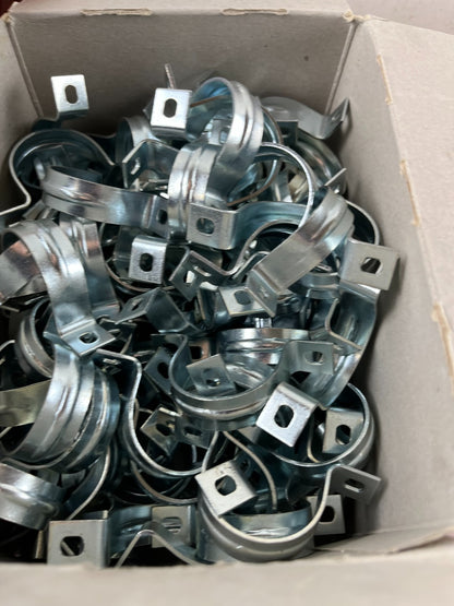 OBO Bettermann 605 Pg 29 Befestigungsschellen 37mm Stahl G verzinkt, Open Box