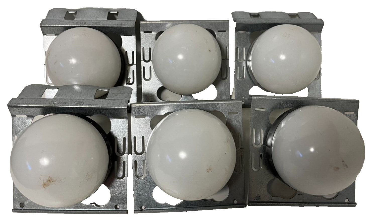 6x Banner K90LGYRPQ Indicator Lights - 12-30V DC - Industrial LED Status Lights