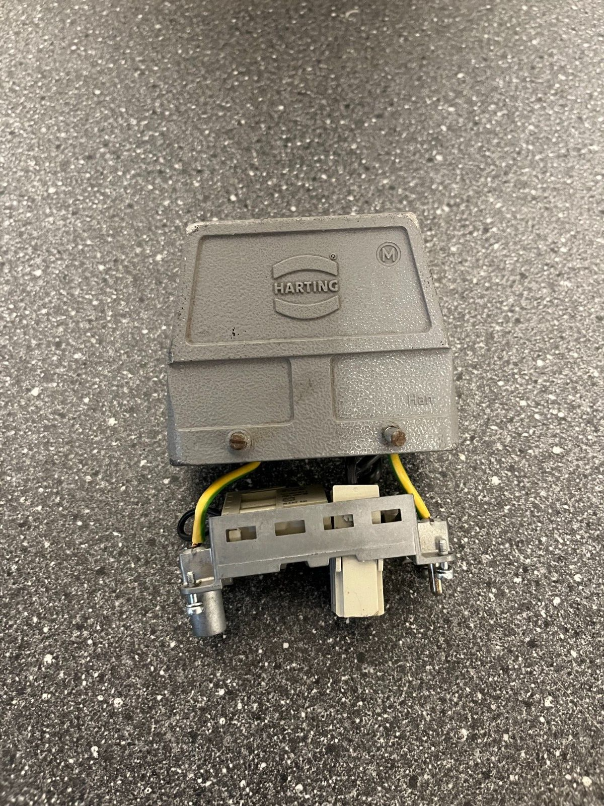 Harting Han Industrial Connector with Mixed Power & Data Modules - Used
