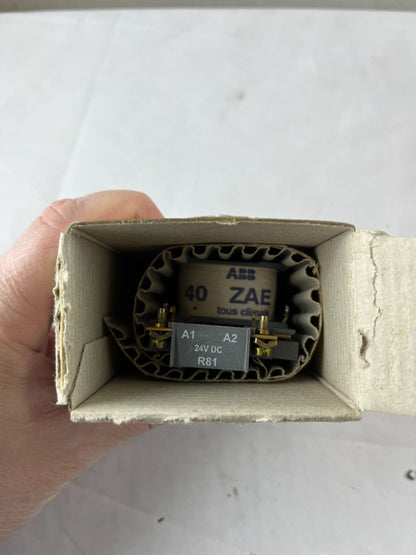 ABB ZA40-81 1SBN152410R8106 Contactor Coil 24 V AC 50/60 Hz R81 for A26 A40 NOS