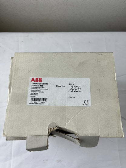 ABB TA200DU-135 Thermal Overload Relay 100–135 A Class 10A New Spare Part