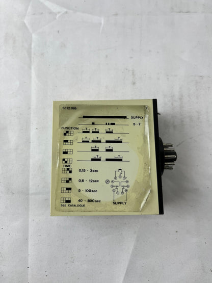 Carlo Gavazzi S112 166 724 Interval Timer 24V External Start Display DENMARK