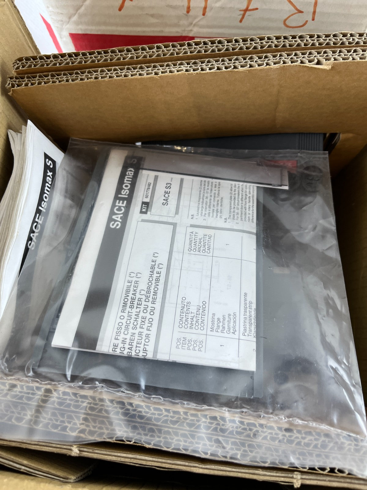 ABB SACE S5 Circuit Breaker PR212/P 630A 3 Pole MCCB New In Box Spare Unit