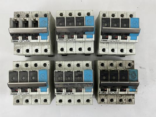 Servodan TYTAN I 16A 400V AC22 Group Disconnector Bundle (6x) D01 Industrial