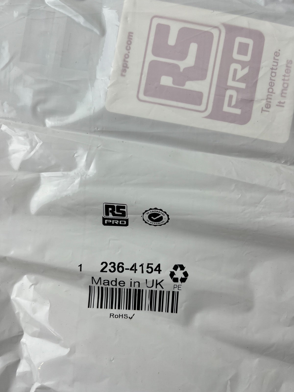 RS PRO 236-4154 Aluminium Front Panel Plate 6 Way Cutout New Spare Part