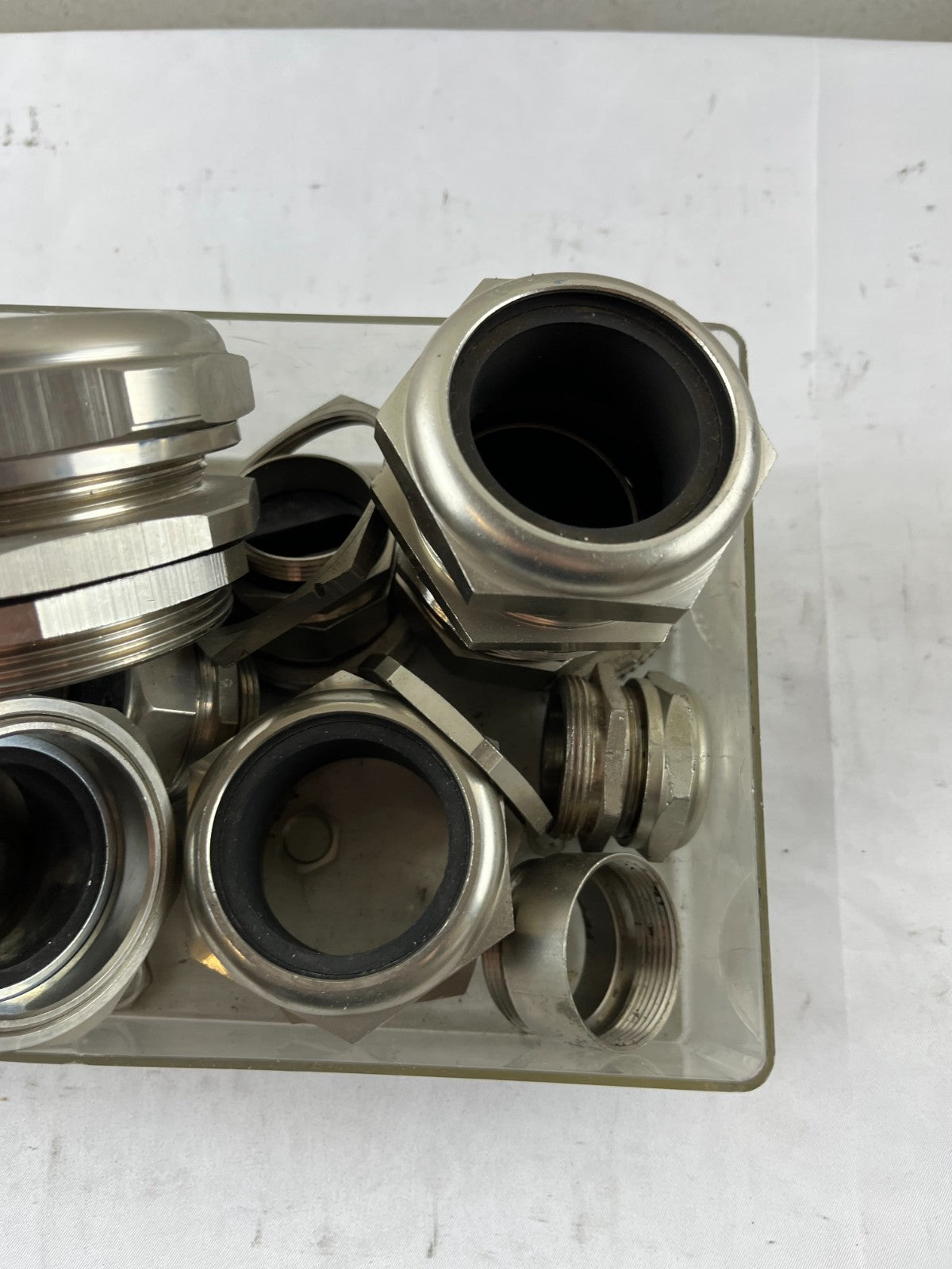 Stainless Steel Sensor Bulkhead Fittings M50 IP68 Bundle Used Spare Parts