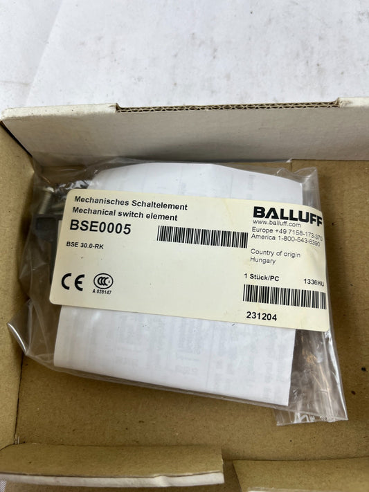 Balluff BSE0005 BSE 30.0-RK Mechanical Switch Element Cam Limit Switch New