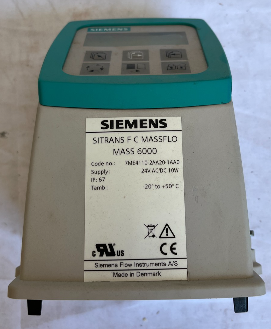 Siemens 7ME4110-2AA20-1AA0 Sitrans MASS 6000 DeviceNet Parts SOLD AS IS SPARE