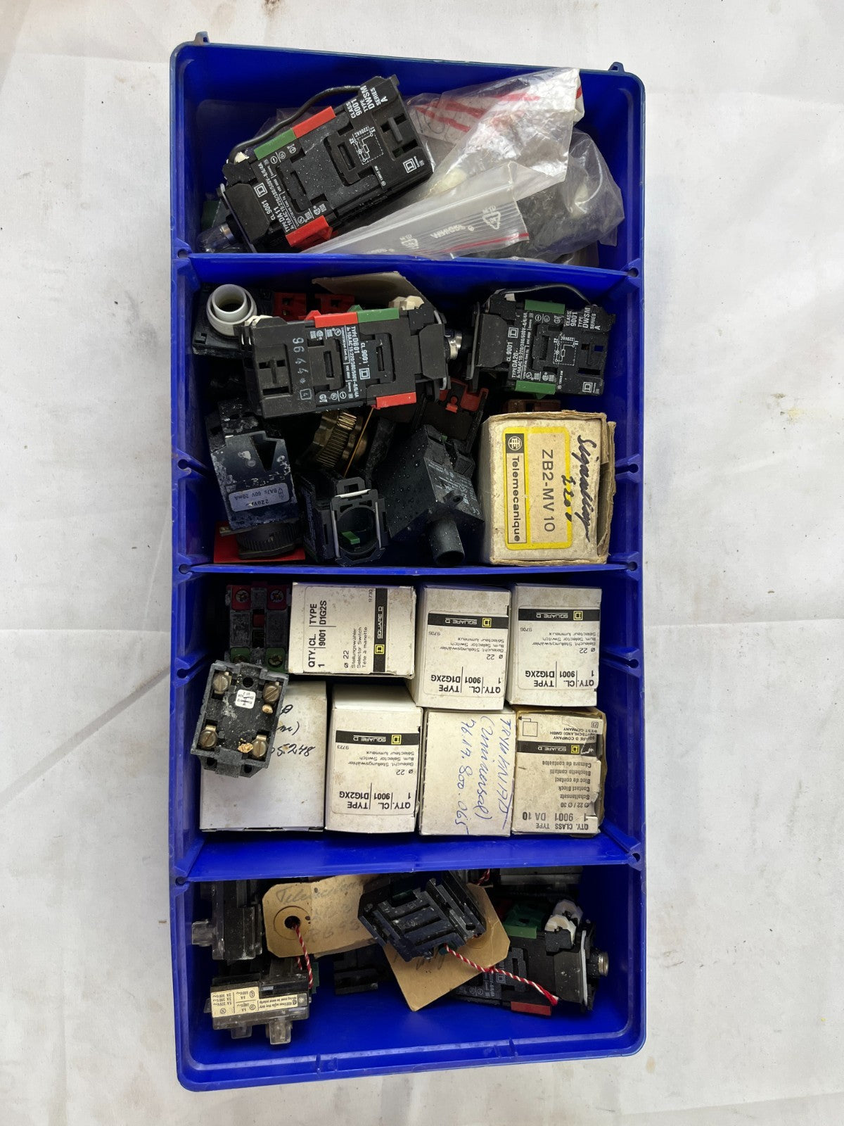 Telemecanique Square D Harmony Control Components Lot Push Buttons Switches