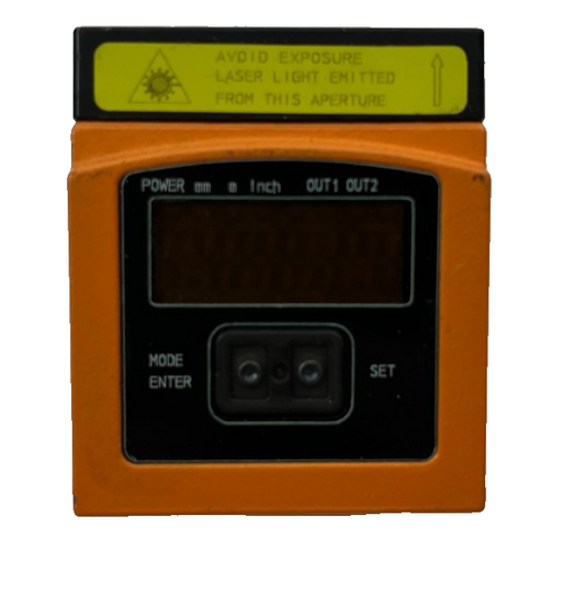 IFM O1D105 O1DLF3KG Laser Distance Sensor 0.2–10m IO-Link NEW Made in Germany