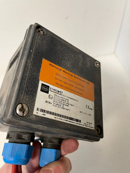 Stahl 8146/31 Ex i Terminal Box - Used Condition - Original Spare Parts