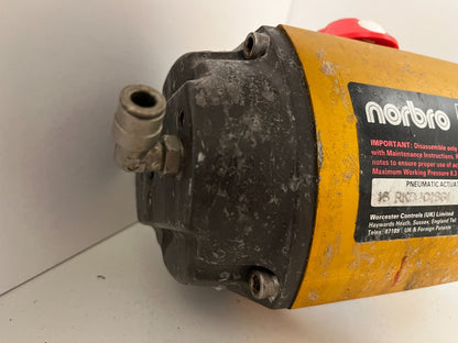 Norbro 40R Pneumatic Actuator RKB40-1SG1 EOB RF - Used, Tested, Working
