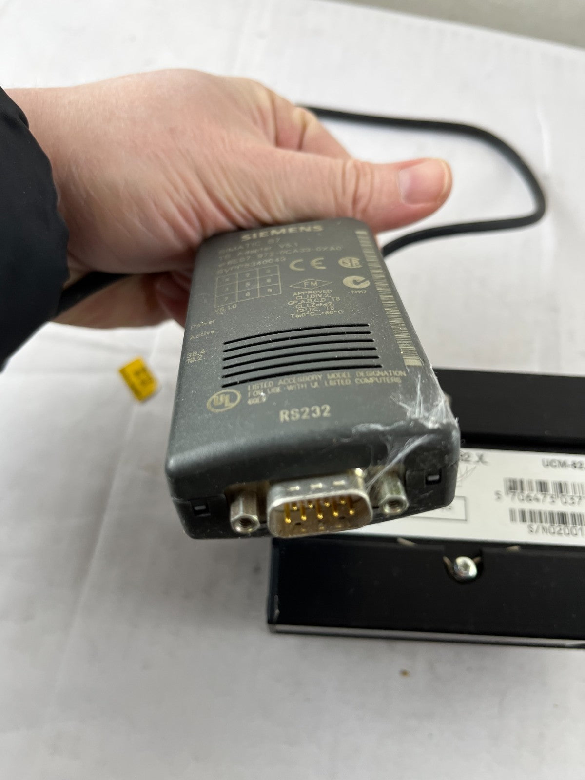 Brodersen UCM‑82.924 Industrial PSTN Modem 12–48 VDC RS232 w/ Siemens SIMATIC S7