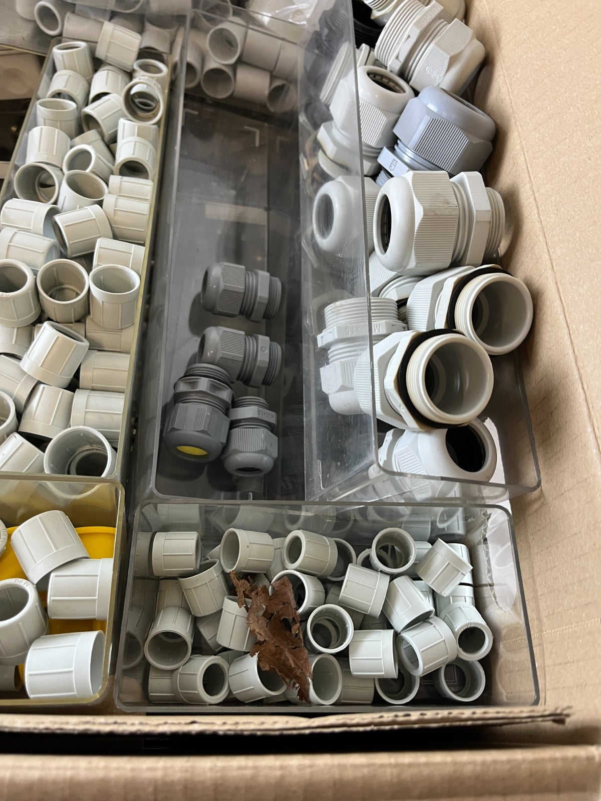 Detzel Univolt Cable Gland Lot PG21 PG29 Plastic Metal Industrial Bulk Mixed