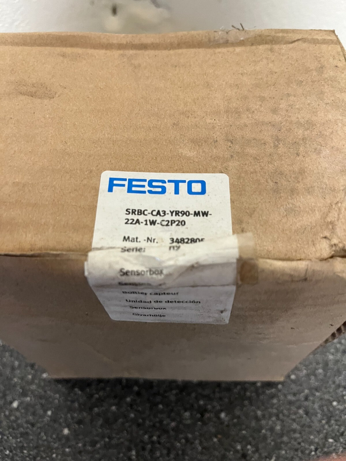 Festo SRBC-C4 Sensor Box with Position Indicator SRBC-CA3-YR90-MW-22A-1W-C2P20