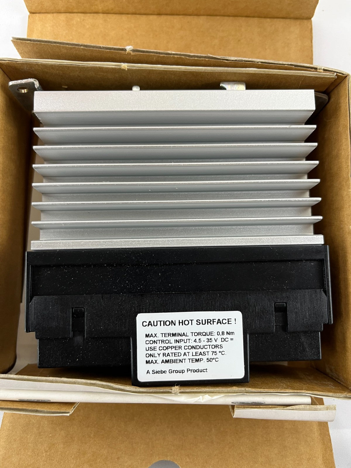 ERO Electronic ISR.025.400.000 Solid State Relay 25–52A 400Vac 4.5–35VDC New