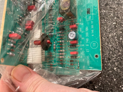Junkers Bosch Gas Boiler Ignition Control Board PN 87483001260 NOS ZR/ZSR/ZWR