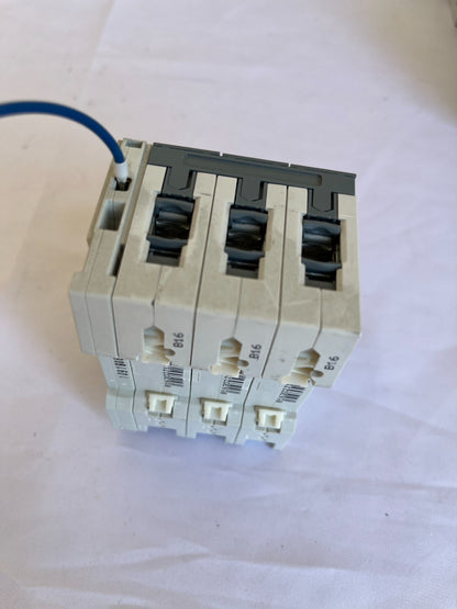 10x Siemens 5ST3010 Auxiliary Circuit Switch 1NO 1NC For 5SL 5SY 5SP Used Bundle