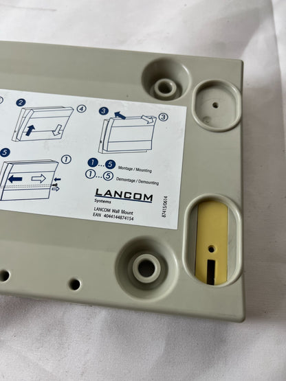 LANCOM Systems Wall Mount Mounting Plate Bracket DIN Rail Network Used Spare
