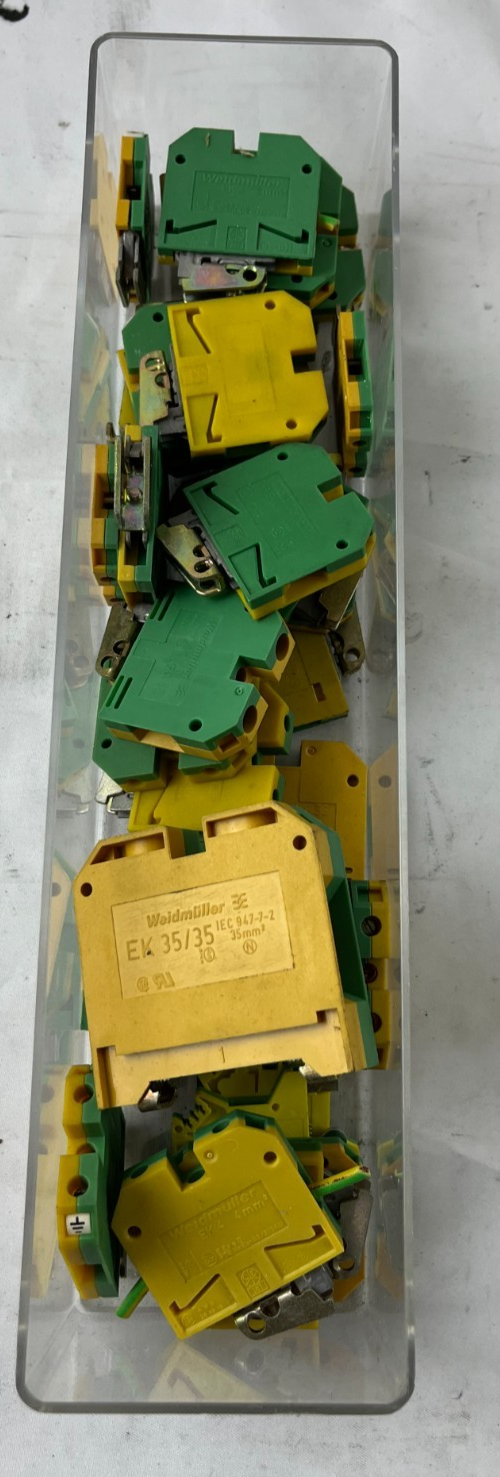 Weidmüller EK 35/35 Earth Terminal Block 35 mm² IEC 947-7-2 New Lot Spare Units
