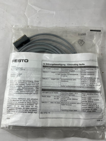 FESTO SME-8 Proximity Sensor NEW 30459 T613 Magnetic Reed LED 5-30V AC/DC