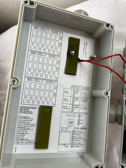 JAY Electronique UDR0CB00-111 Radio Receiver 433MHz IP65 Crane Control Untested