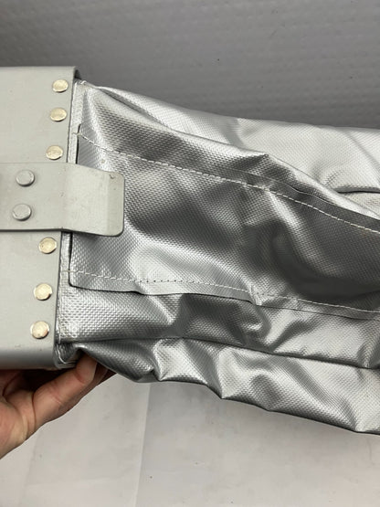 E1 Chain Hoist Dust Cover, Lift Max Ø10.2mm, 12m, Silver, Heavy Duty, Brand New