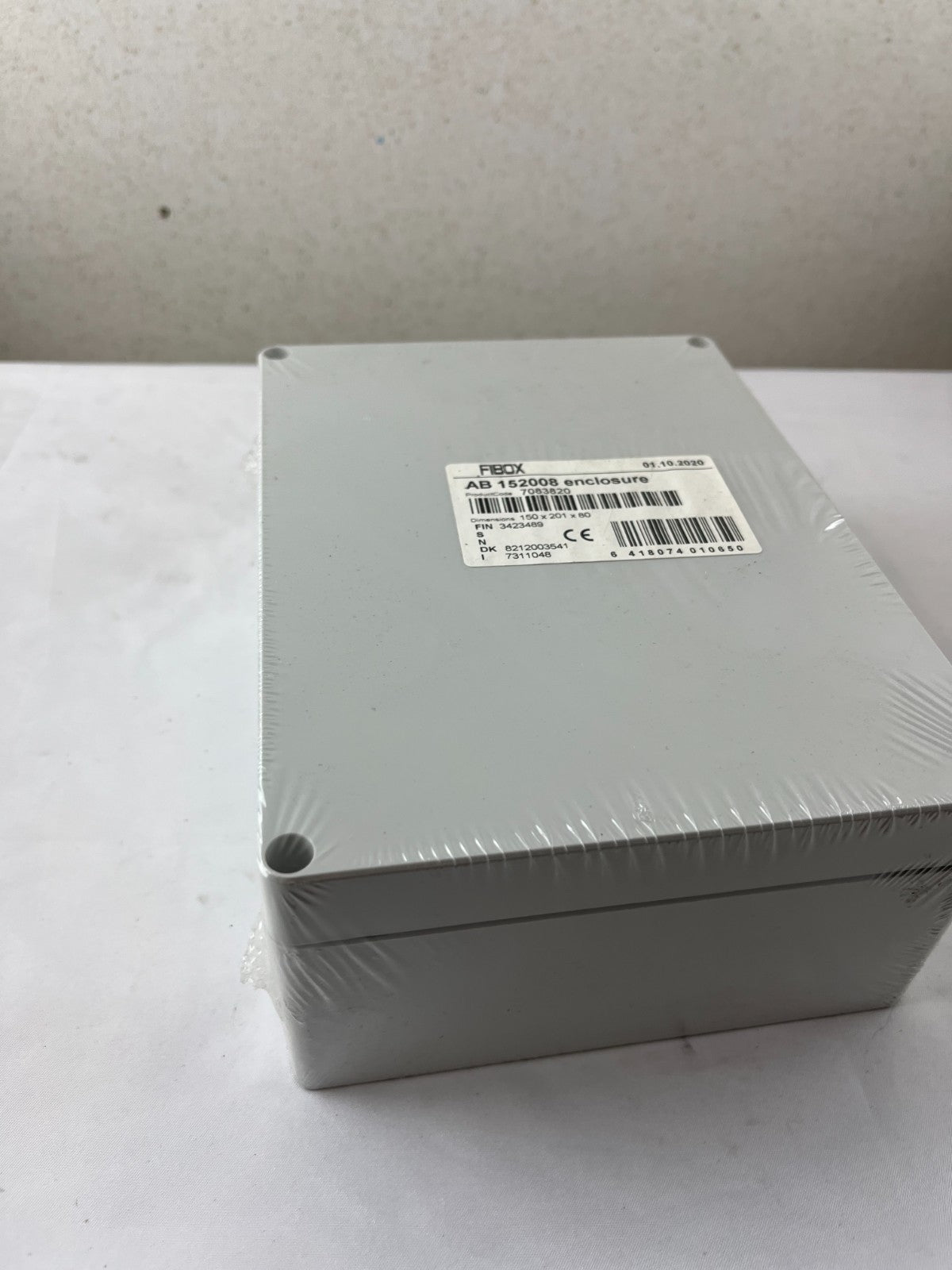 Fibox AB 152008 Enclosure 7083820 EURONORD ABS IP66 IP67 150x201x80mm New